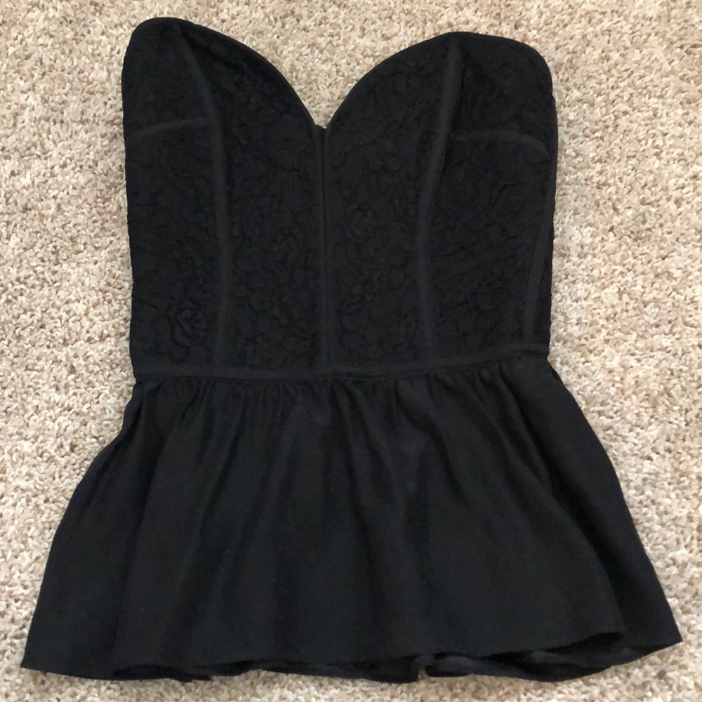 Parker strapless top